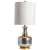 Crestview Collection 33.5"h Harper Table Lamp With White Shade In Multi