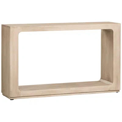 Crestview Collection 54 In. Cream Solid Wood Accent_console_sofa Table