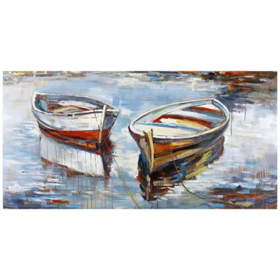 Crestview Collection At Rest Hand-painted 60" Wide Wall Art