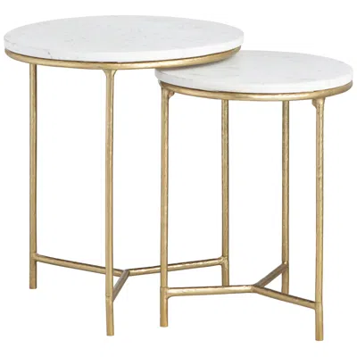 Crestview Collection Athens Nested End Tables In Multi