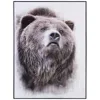 Crestview Collection Bear's Den Framed Canvas Wall Décor