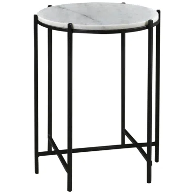 Crestview Collection Bengal Manor Iron And Marble Accent Table