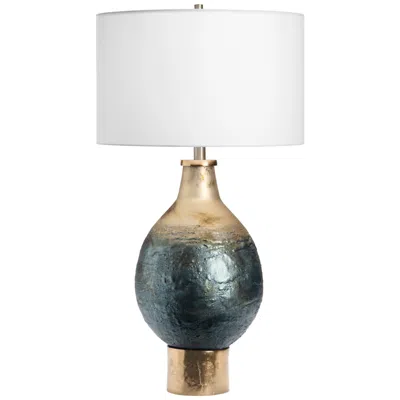 Crestview Collection Beverly Blue Ombre Vase Table Lamp