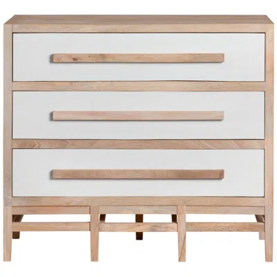Crestview Collection Blue Hills 3 Drawer Chest