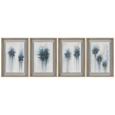 Crestview Collection Boom Boom Wall Art Set Of 4