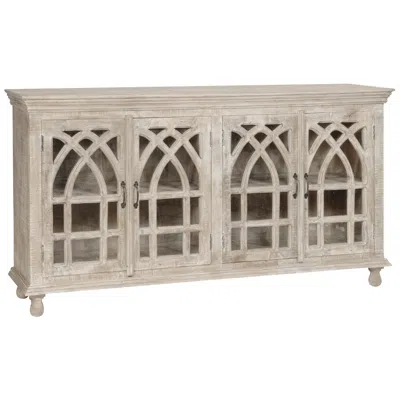 Crestview Collection Cathedral Design 4 Door Sideboard