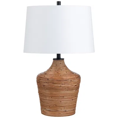 Crestview Collection Crosby Rattan Table Lamp