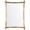 Crestview Collection Cullen 1 Gilded Gold 34" X 48" Rectangular Wall Mirror