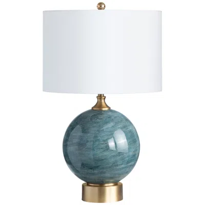 Crestview Collection Downs Reverse Painted Table Lamp