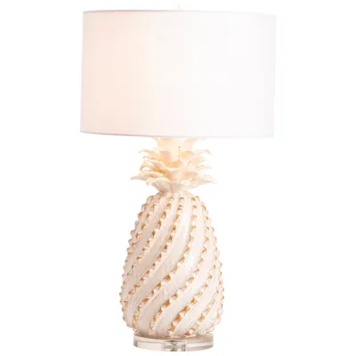 Crestview Collection Estate 29 3/4" Cream Pineapple Ceramic Table Lamp