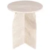 Crestview Collection Florence Dyna Marble Side Table