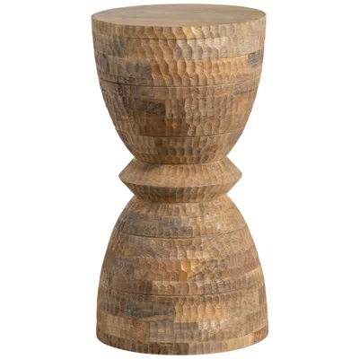 Crestview Collection Gibson Wooden Accent Table In Brown