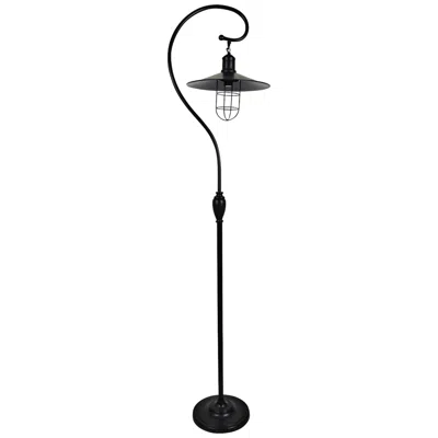Crestview Collection Harbor 74" High Rustic Industrial Floor Lamp