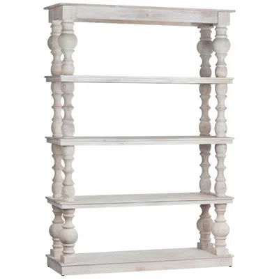 Crestview Collection Harvest Wooden Etagere In White