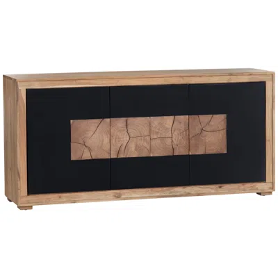 Crestview Collection Heartwood Four Door Console