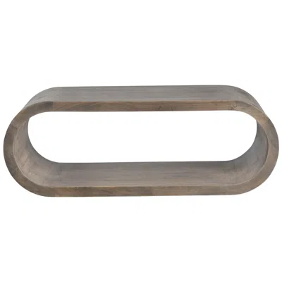 Crestview Collection Infinity Grey Cocktail Table In Multi