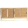 Crestview Collection Jensen Natural Cane Sideboard