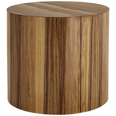 Crestview Collection Limba 23 1/4" Wide Brown End Table
