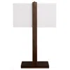 Crestview Collection Mills Rectangle Frame Metal Table Lamp