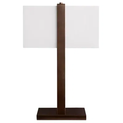 Crestview Collection Mills Rectangle Frame Metal Table Lamp