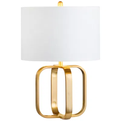 Crestview Collection Milo Gold Metal Table Lamp