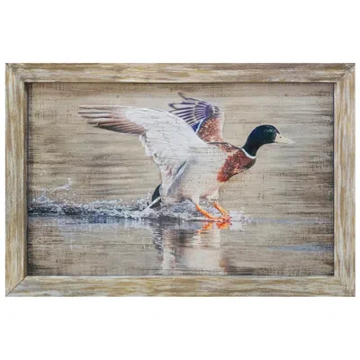 Crestview Collection Paxton I Wooden Wall Painting In Multi
