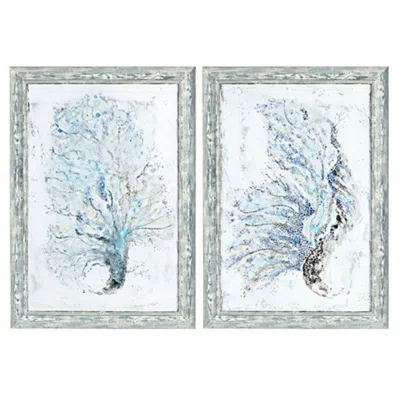 Crestview Collection Pembroke Framed Canvas In Multi