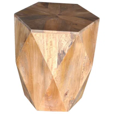 Crestview Collection Pleasant Hill 20" Wide Brown End Table