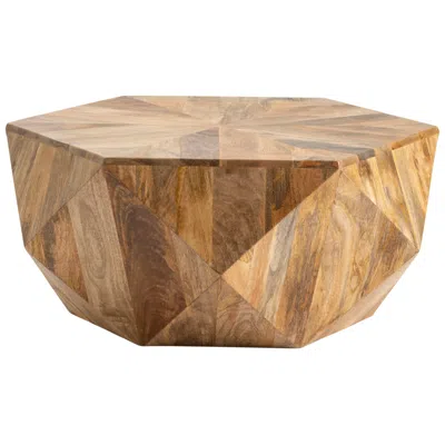 Crestview Collection Pleasant Hill 40"w Brown Cocktail Table