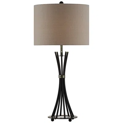 Crestview Collection Quinn Banded Rods Table Lamp