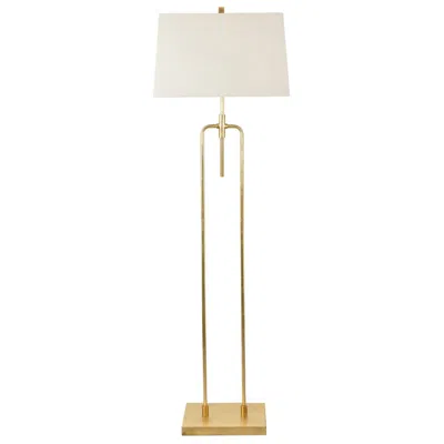 Crestview Collection Salinas Gold Floor Lamp In Multi