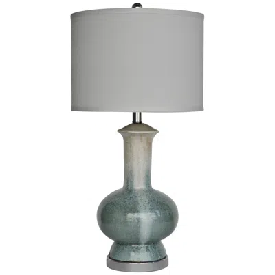 Crestview Collection Sea Breeze 28" Blue Ceramic Table Lamp