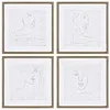 Crestview Collection Silver Expressions Framed Art Set