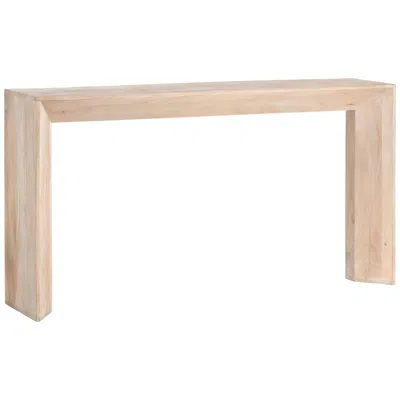 Crestview Collection Sydney 68"w Natural Wood Console Table