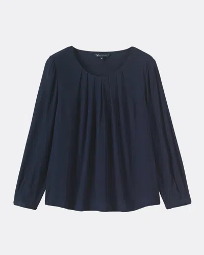 Crew Clothing Pleat Neck Womens Top