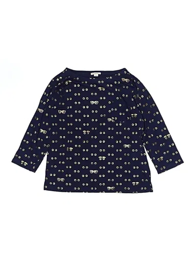Pre-owned Crewcuts Kids' 3/4 Sleeve T-shirt In Gold