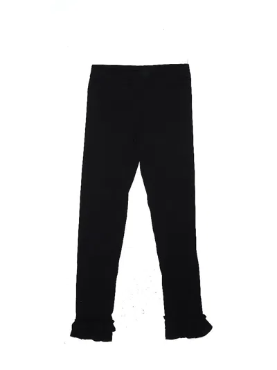 Pre-owned Crewcuts Kids' Active Pants In Black