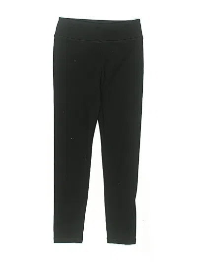 Pre-owned Crewcuts Kids' Active Pants In Black