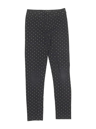 Pre-owned Crewcuts Kids' Active Pants In Black