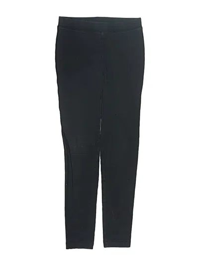 Pre-owned Crewcuts Kids' Active Pants In Black