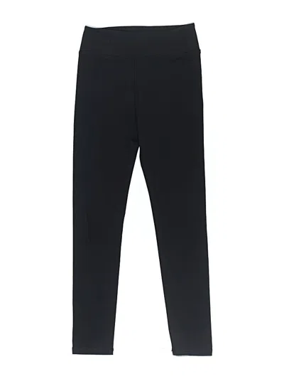 Pre-owned Crewcuts Kids' Active Pants In Black