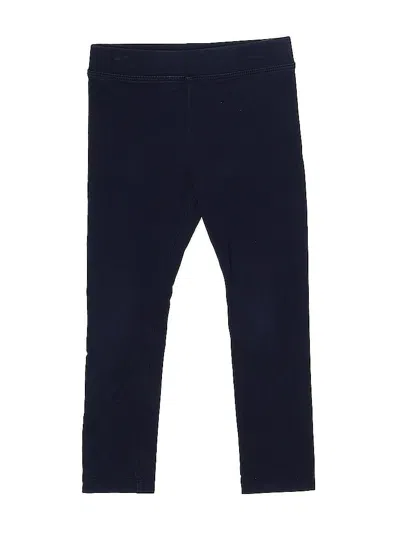 Pre-owned Crewcuts Kids' Active Pants In Blue