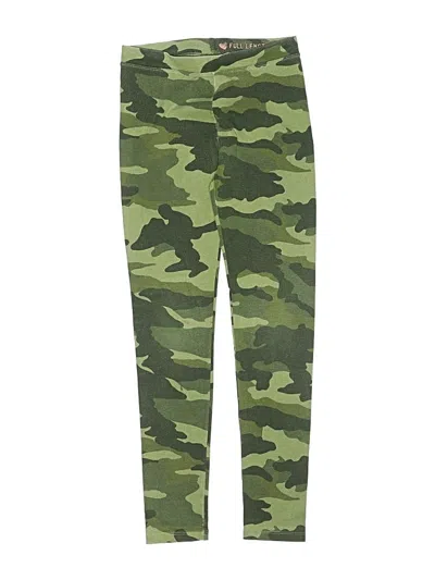 Pre-owned Crewcuts Kids' Active Pants In Green