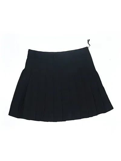 Pre-owned Crewcuts Kids' Active Skirt In Black