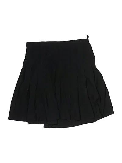Pre-owned Crewcuts Kids' Active Skirt In Black