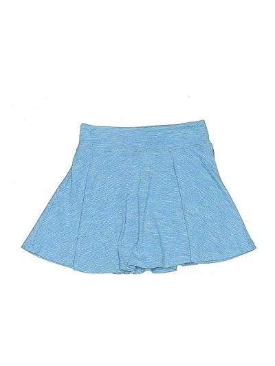 Pre-owned Crewcuts Kids' Active Skirt In Blue