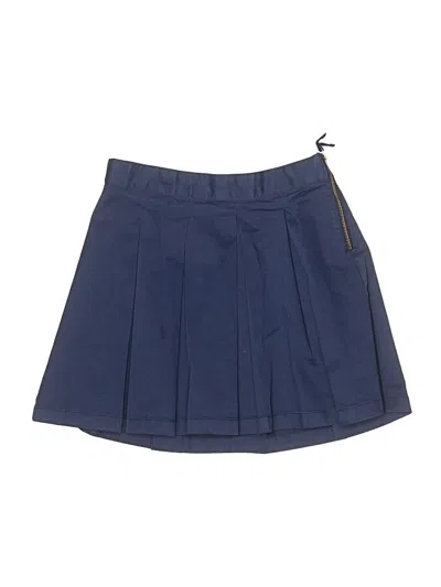 Pre-owned Crewcuts Kids' Active Skirt In Blue