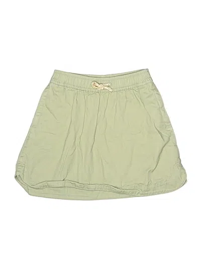 Pre-owned Crewcuts Kids' Active Skirt In Green