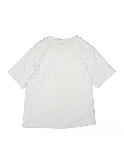 Pre-owned Crewcuts Kids' Active T-shirt In White