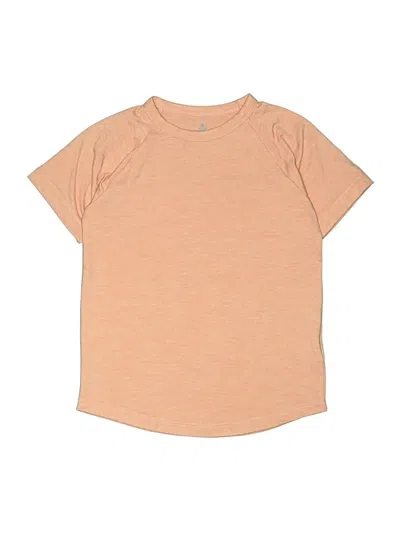 Pre-owned Crewcuts Kids' Active T-shirt In Orange